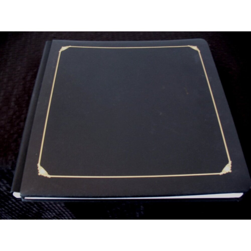Creative Memories 12x12 Photos album Black with Pages Old Size, Scroll, preowned - Picture 2 of 8